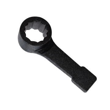 Industrial Thickened Heavy Straight Handle Knock Ring Wrench