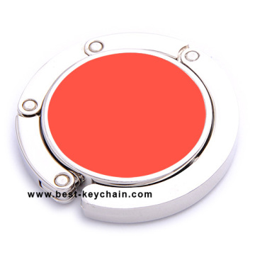 Promotion Folding Round Shape Foldable Metal Bag Hanger (BK31705)