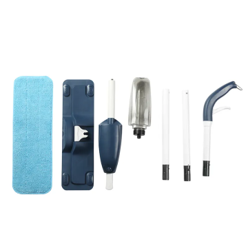 Limpador de limpeza da casa premium Conjunto: uma ferramenta versátil para limpeza molhada e a seco com pano reutilizável e suporte conveniente