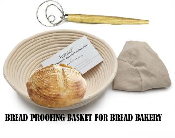 Basket Bread Bowl Rattan Banneton Bakery Tool