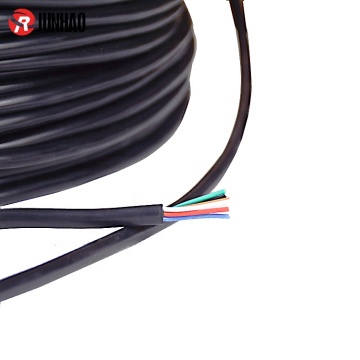 Kabel: 6 Kern, 28AWG PVC-beschichtete, gestrandete Zinnkupfer Flexible Elektrokabel
