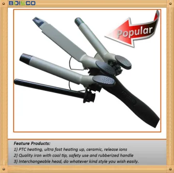 4 in 1 hair curling iron Conico Rizador Spiral Curler