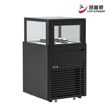 Drawer-type Right-angle Cake Cabinet Model A