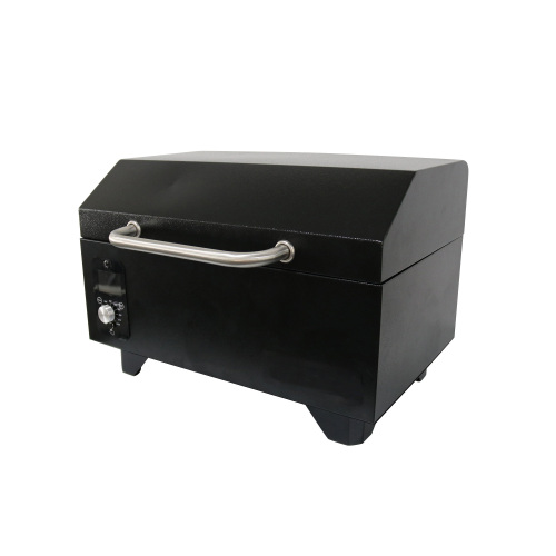 Electric Wood Pellet Grill Smoker Versatile LED Control Outdoor Barbecue BBQ Electric Wood Pellet Grill Smoker Supplier