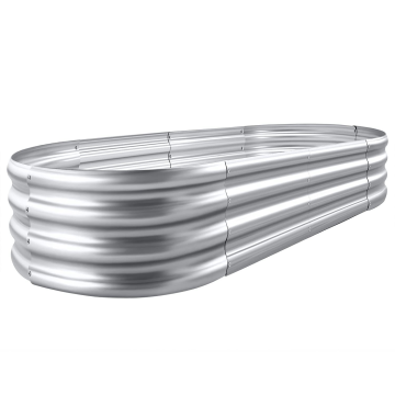 Wholesale Galvanized Steel Raised Garden Bed Planter for Reusable Flower Beds