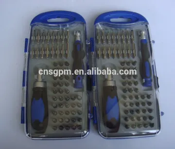 Professional 58 Piece Hand Tool Set Box Package Multi Screwdriver Bits Set