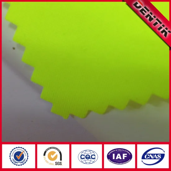 2-layer PTFE membrane bonded fabric workwear fabric fluorescent fabric