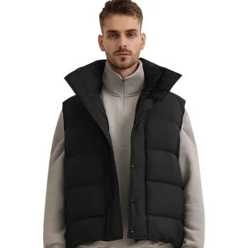 2025 New WL Wunder Puff Vest - Tech Canvas Down Jacket for Men