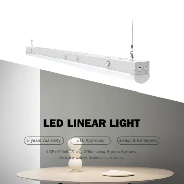 Tunable LED Batten Light 40W T5 with Microwave Sensor