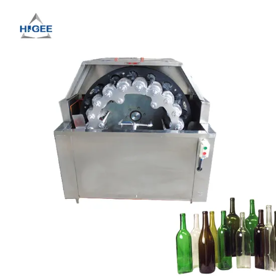 Higee Glass Bottle and Container Washing Machine