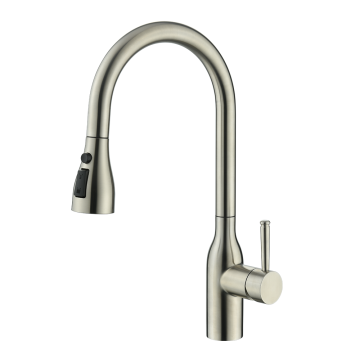 Custom Design Stainless Steel Pull Down Luxury Gooseneck Faucets