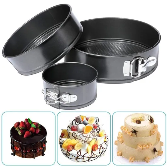 4/7/9 Inches Cheesecake Pan Set Leakproof Cake Pan