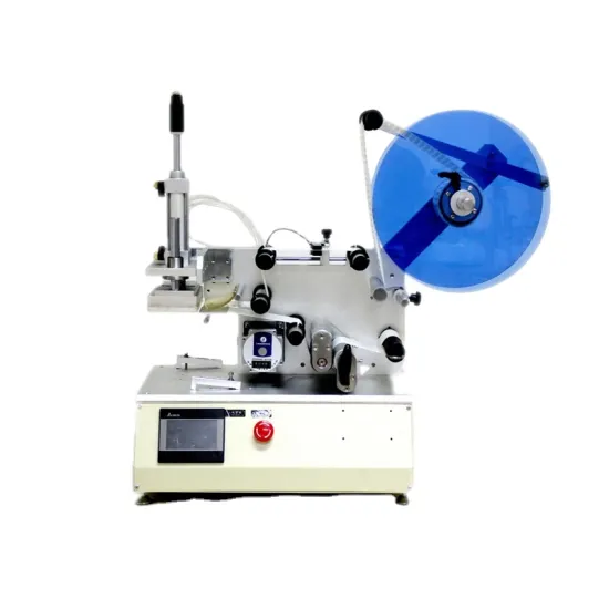 High Performance Semi-Automatic Flat Sticker Labeling Machine