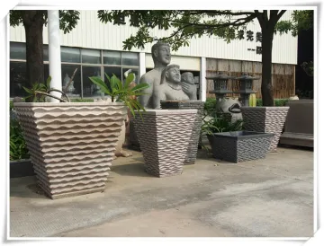 Wholesale Modern Garden Decorative Granite Planter