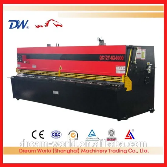 Anhui AWADA QC12Y-6x4000 sheet metal shearing machine ,hydraulic shearing machine ,shearing machine price