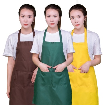 Custom Logo Polyester Waterproof Sleeveless Aprons