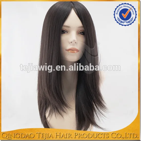 Best quality 100% full cuticle virgin european human hair skin top silky straight jewish wig