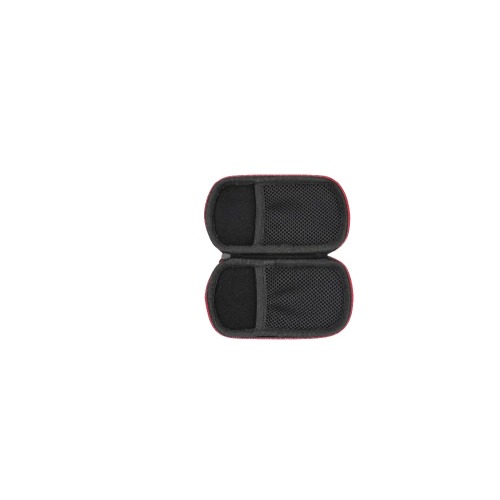 Creative rubber rectangle durable nylon earphone carrying case