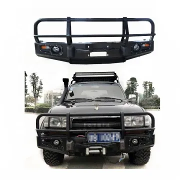 Heavy Duty Winch Front Bumper for Land Cruiser 80 Series (1992-1997)