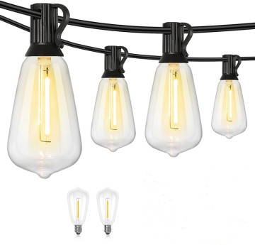กันน้ำ shatterproof st38 LED สตริงไฟสำหรับลานและงานปาร์ตี้