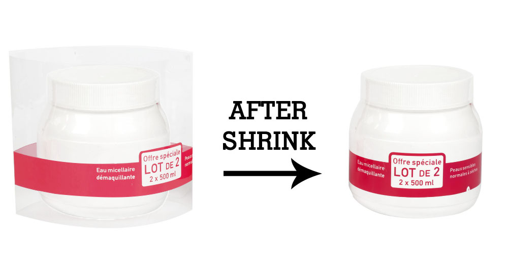 Shrink jars label