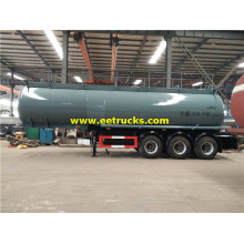 28500L Bulk HCl Tank نصف مقطورة