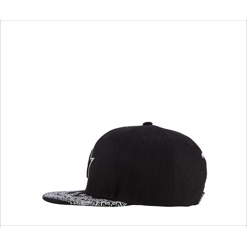 Embroidered five-pointed star baseball cap