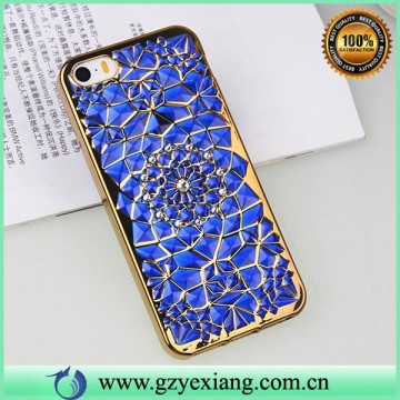 sunflower design soft tpu back cover for moto g4 plus electroplate phone case