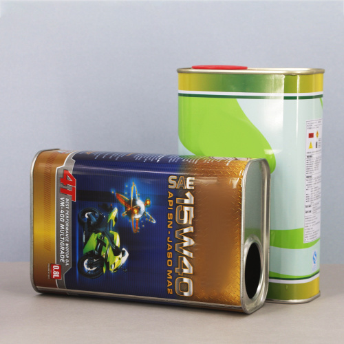 1L Rectangular Metal Tin Container Oil Tin Can