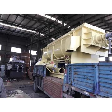 horizontal hollow paddle dryer for calcium carbonate