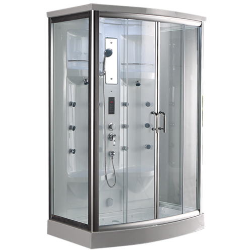 portable steam room Free Standing Corner Tempered Glass Shower Enclosures Manufactory