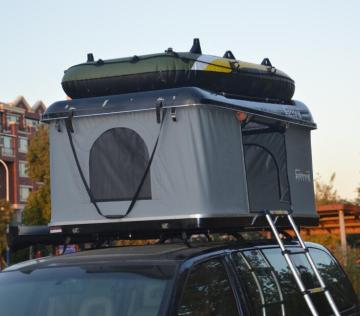 Sunsail Car Roof Hard Shell Top Tent: Fiberglass and Fabric Mounting Solution