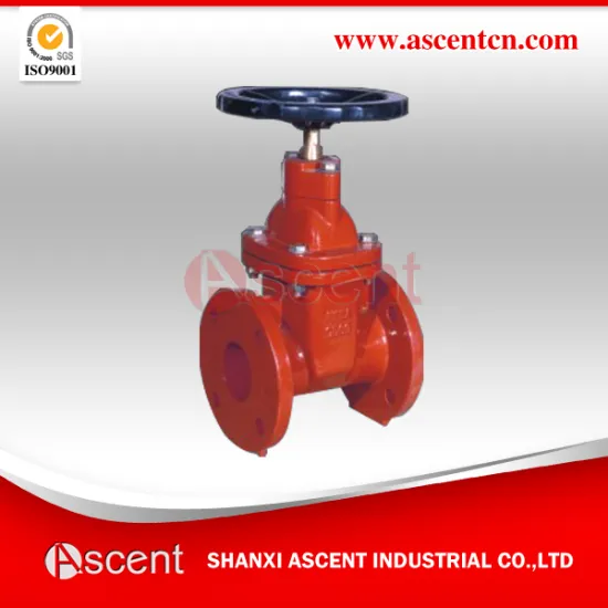 AWWA Resilient Seated Nrs Ductile Iron Gate Valve