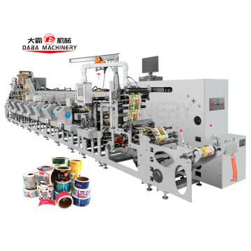 Flexo Printing Machine for 4-7 Color Sticker Label Paper Roll Type