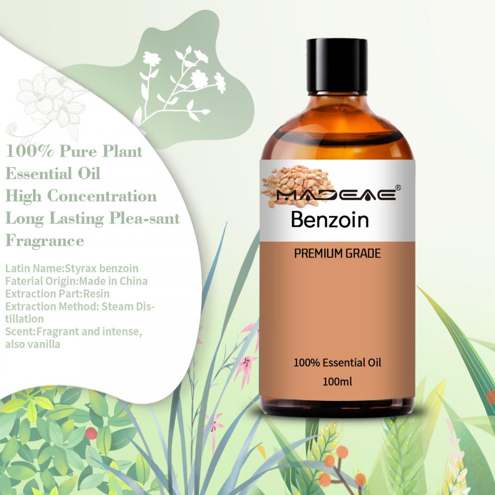 Benzoin Essential Oil Best selling 100% Pure Natural Aromatherapy Diffuser Oil For Skin Care Face Care