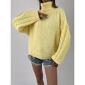 Women's Casual Long Sleeve Turtleneck Sweaters
