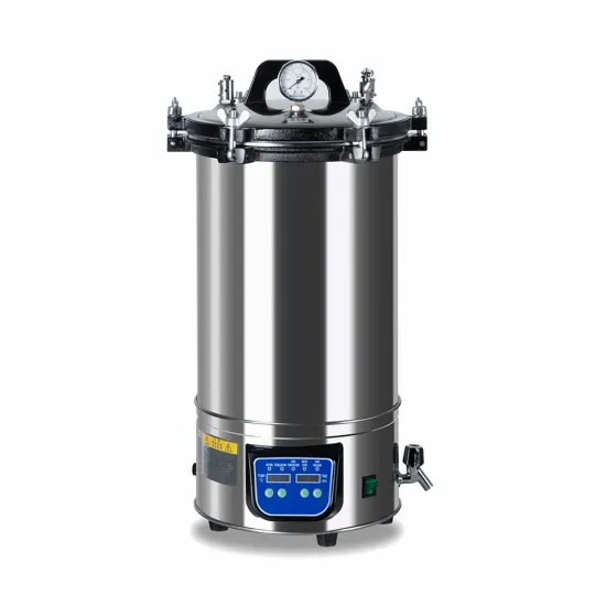 Portable Autoclave Steam Sterilization Machine for Labs (18L-30L)