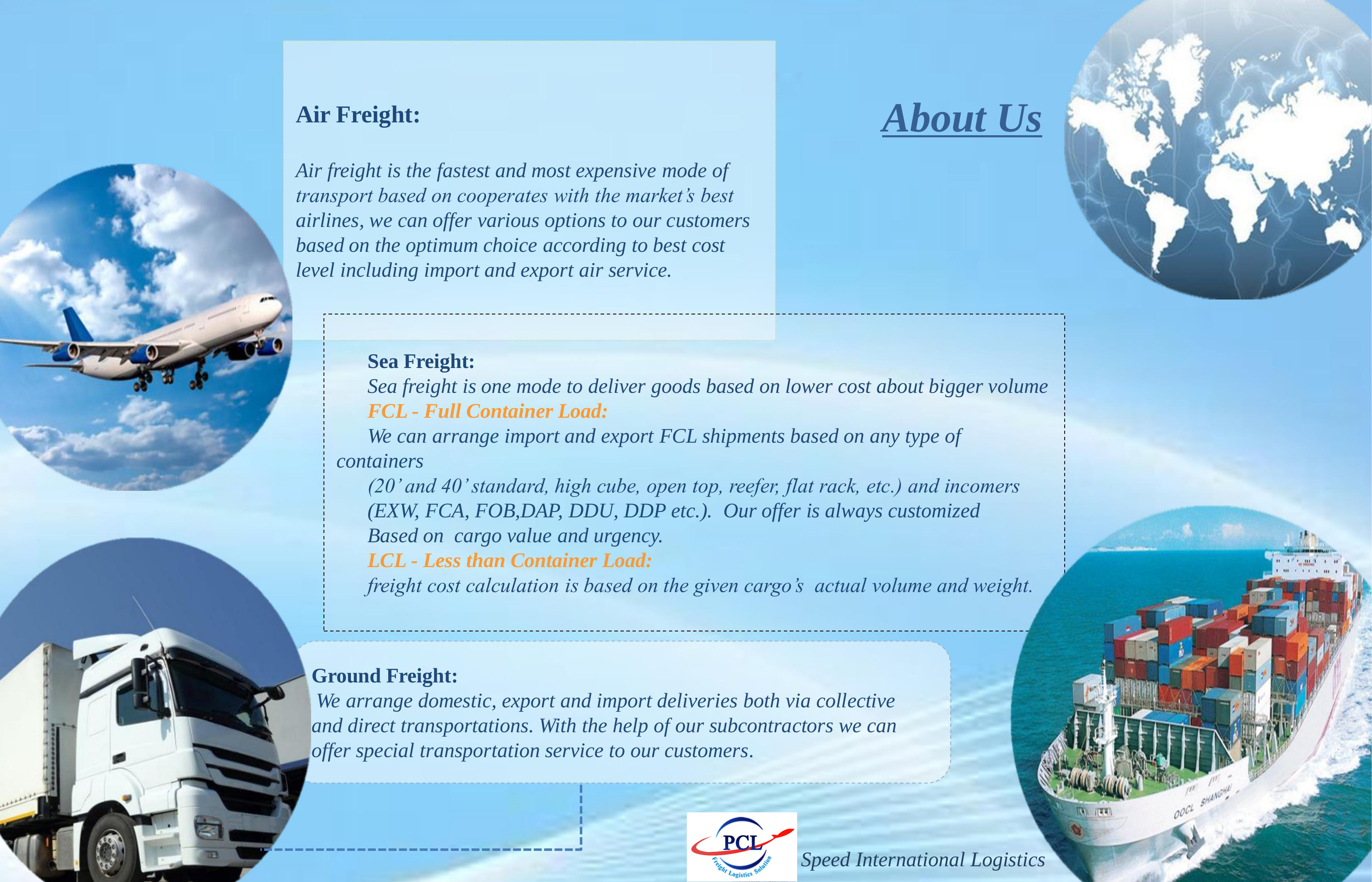 ground freight(4) ground freight(4)