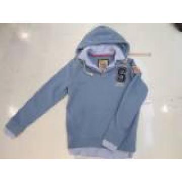Men\'s Hoody with Fake Neck