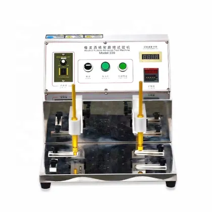 Alcohol Eraser Pencil Abrasion Resistance Tester