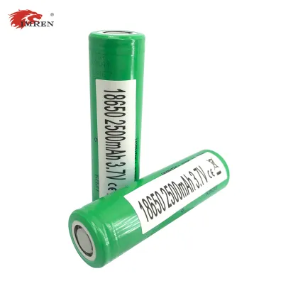 USA Warehouse: 18650 25R Li-Ion Lithium Ion Battery 2500mAh Rechargeable - Samsung SDI