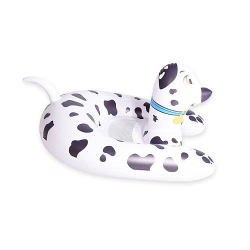 Spotty dog Beach floaties Inflatable Ride-on pool toy