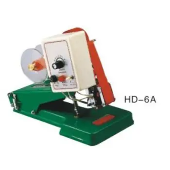 Semi-automatic Colored tape Printer  print Expire date on the product