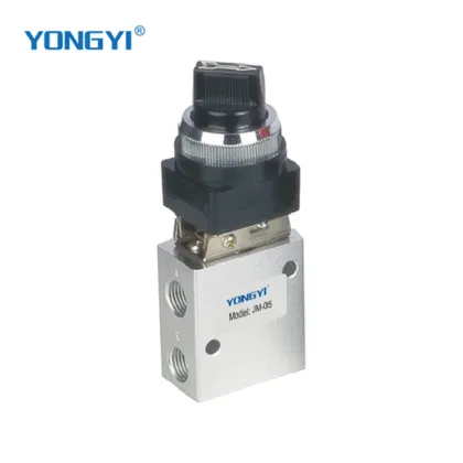 JM Series JM-06 Pneumatic Push Button Mechanical Valve 3/2 Way
