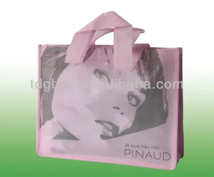 2015 laminated shopping bags reusable