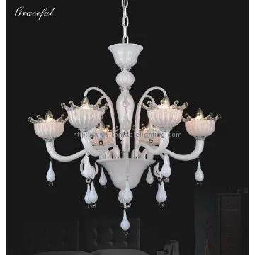 Pearl white glass pendant lighting(81118-8)