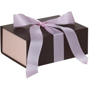Premium foldable matt black cardboard shoe box