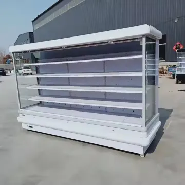 Customized Best Price Supermarket Refrigeration Equipment with Freezer Glass Door Chiller Glass Door and Shelves