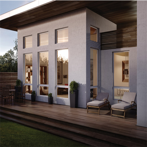Aluminum Fixed Windows with Built in Blinds