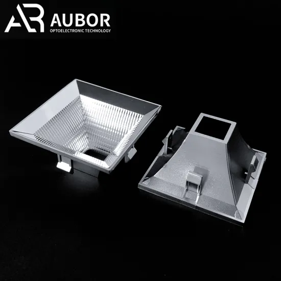 Wholesale Customized Plastic PC LED Lamp Reflector COB Light Cup Accessories